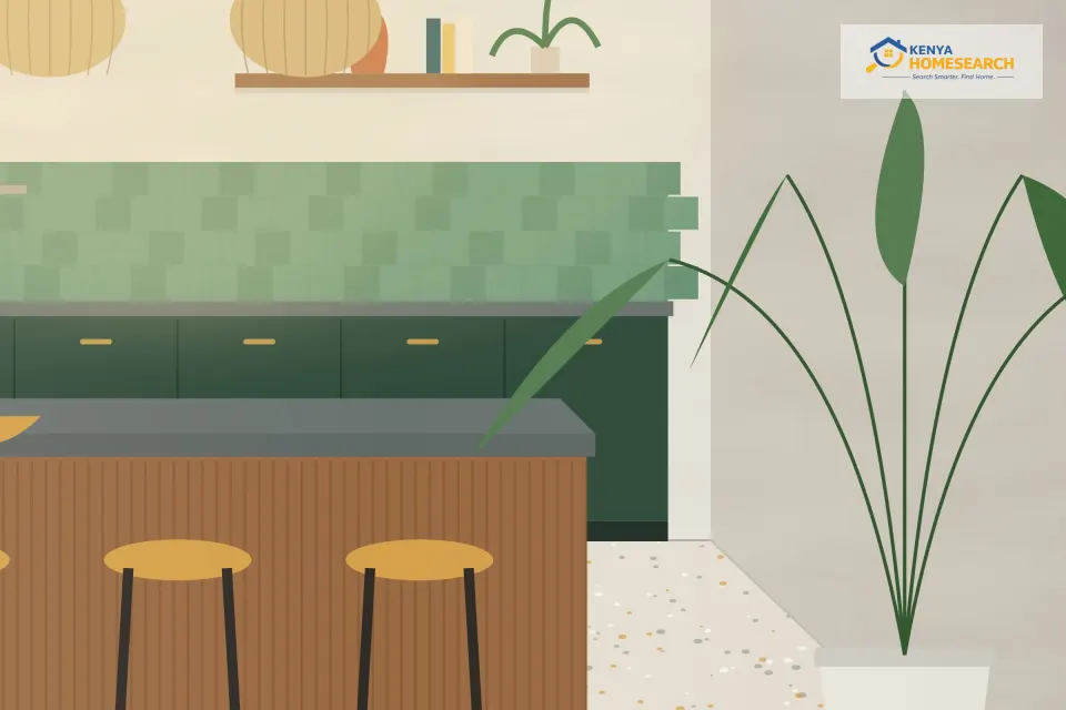 Detail: The Garden Kitchen in Karen