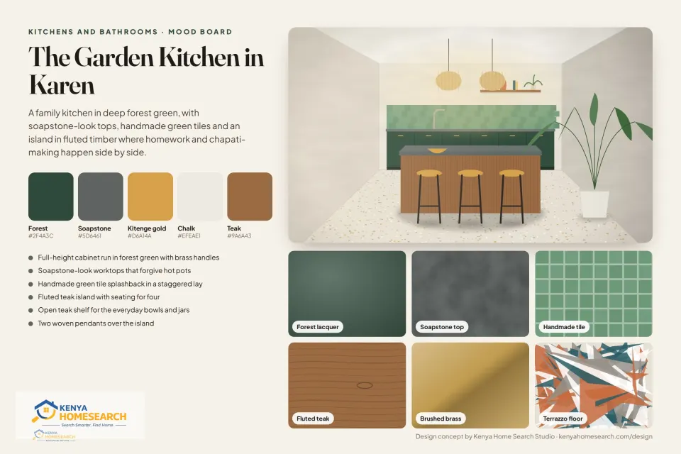 Mood board: The Garden Kitchen in Karen
